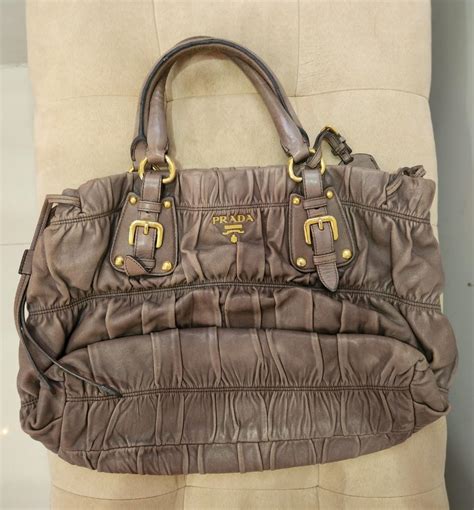 prada wrinkled bag|prada recycled bags.